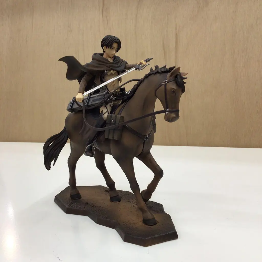 Фігурка Banpresto Капрал Леві верхом на коні Атака Титанів Attacco on Titano Levi 18 см АТ LE 22.241 - фото 4