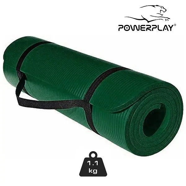 Коврик для фитнеса и йоги PowerPlay 183х61х1,5 см fit0007489 - фото 7