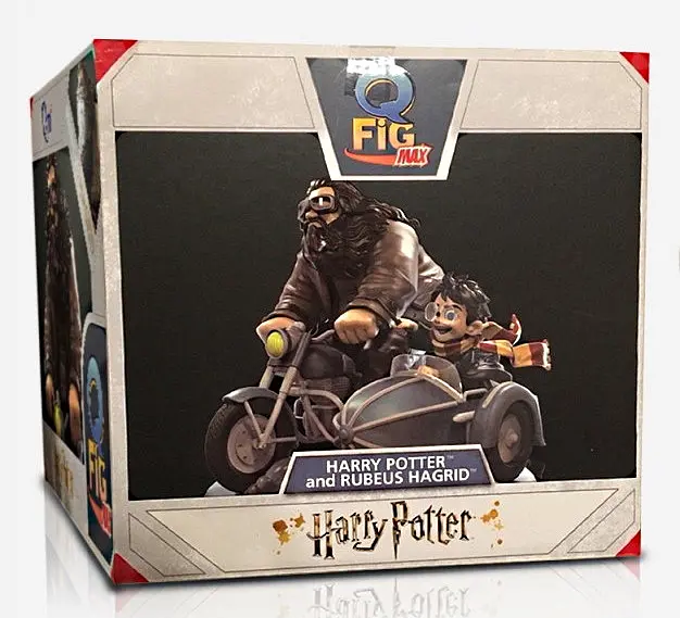 Диорама Q-Fig Max Гарри и Хагрид на волшебном мотоцикле Harry Potter And Rubeus Hagrid 16.0 см НР 05.42 - фото 10