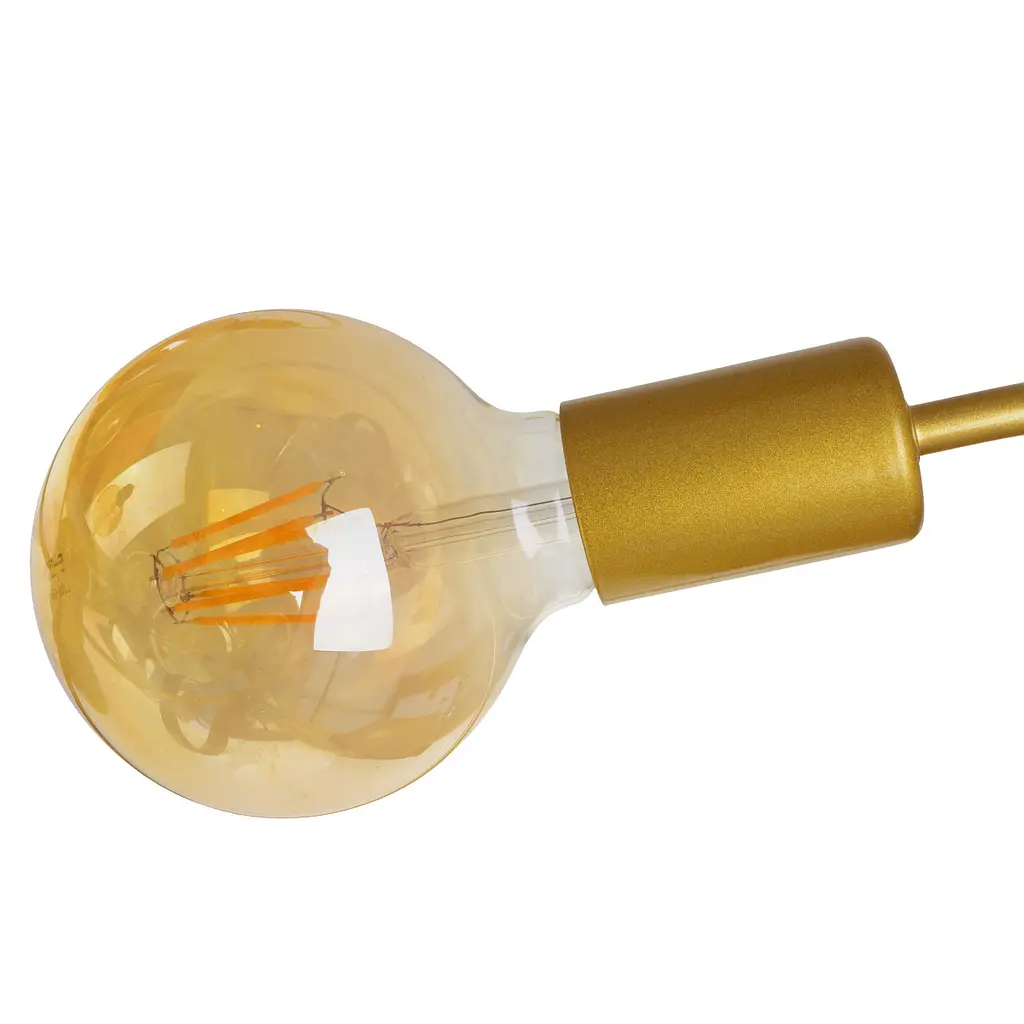 Люстра потолочная Brille в спальню E27 60W G (BR-01 607C/6) - фото 5