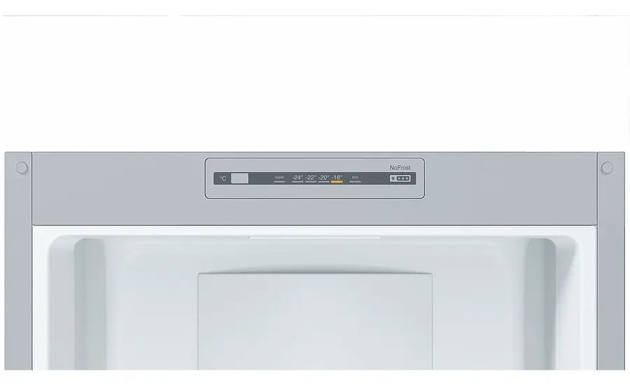 Холодильник з нижньою морозильною камерою Bosch KGN33NL206 нержавіюча сталь (KGN33NL206) - фото 3