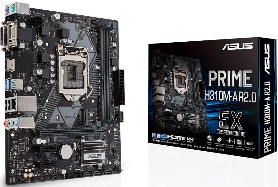 Материнська плата Asus H310M-A R2.0 Prime LGA 1151v2 (PRIME H310M-A R2.0) Б/В - фото 5