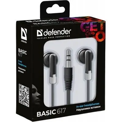 Наушники Defender Basic-617 Black (63617) - фото 2
