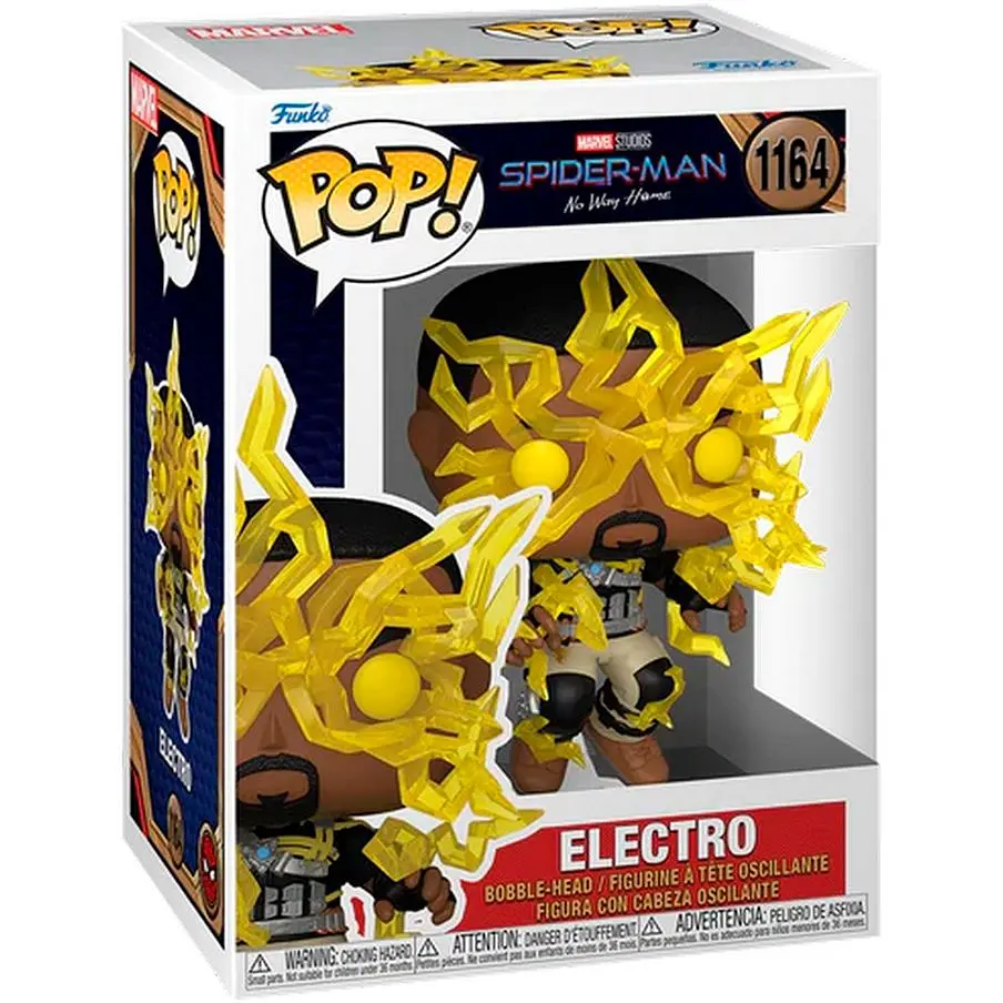 Уцінка. Ігрова фігурка Funko Pop Людина-павук Немає шляху додому Електро (67604)  - фото 2