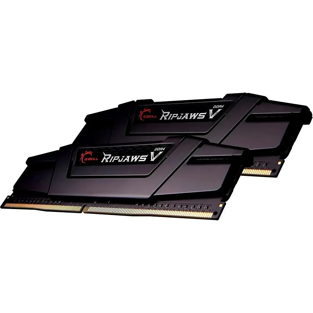Модуль пам'яті DDR4 G.Skill Ripjaws V 2x16GB 3200 MHz Classic Black (F4-3200C16D-32GVK) [102457] - фото 2