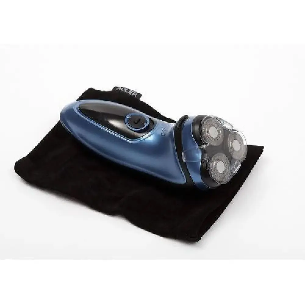 Электробритва аккумуляторная 60 мин Adler AD 2910 плавающие головки дорожный футляр - фото 6