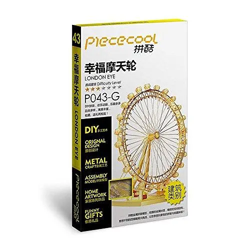 Колекційна модель PIECECOOL LONDON EYE, GOLD VERSION P043-G - фото 6