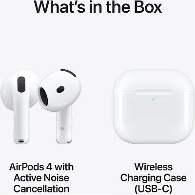 Навушники Apple AirPods 4 with Active Noise Cancellation (MXP93ZE/A) - фото 9