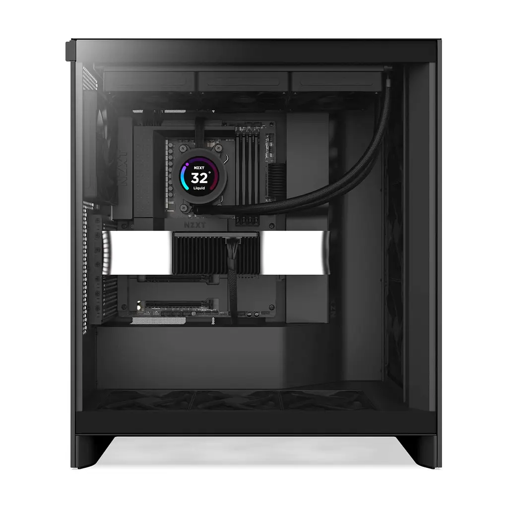Корпус для ПК NZXT H7 Flow All Black (CM-H72FB-01) - фото 7