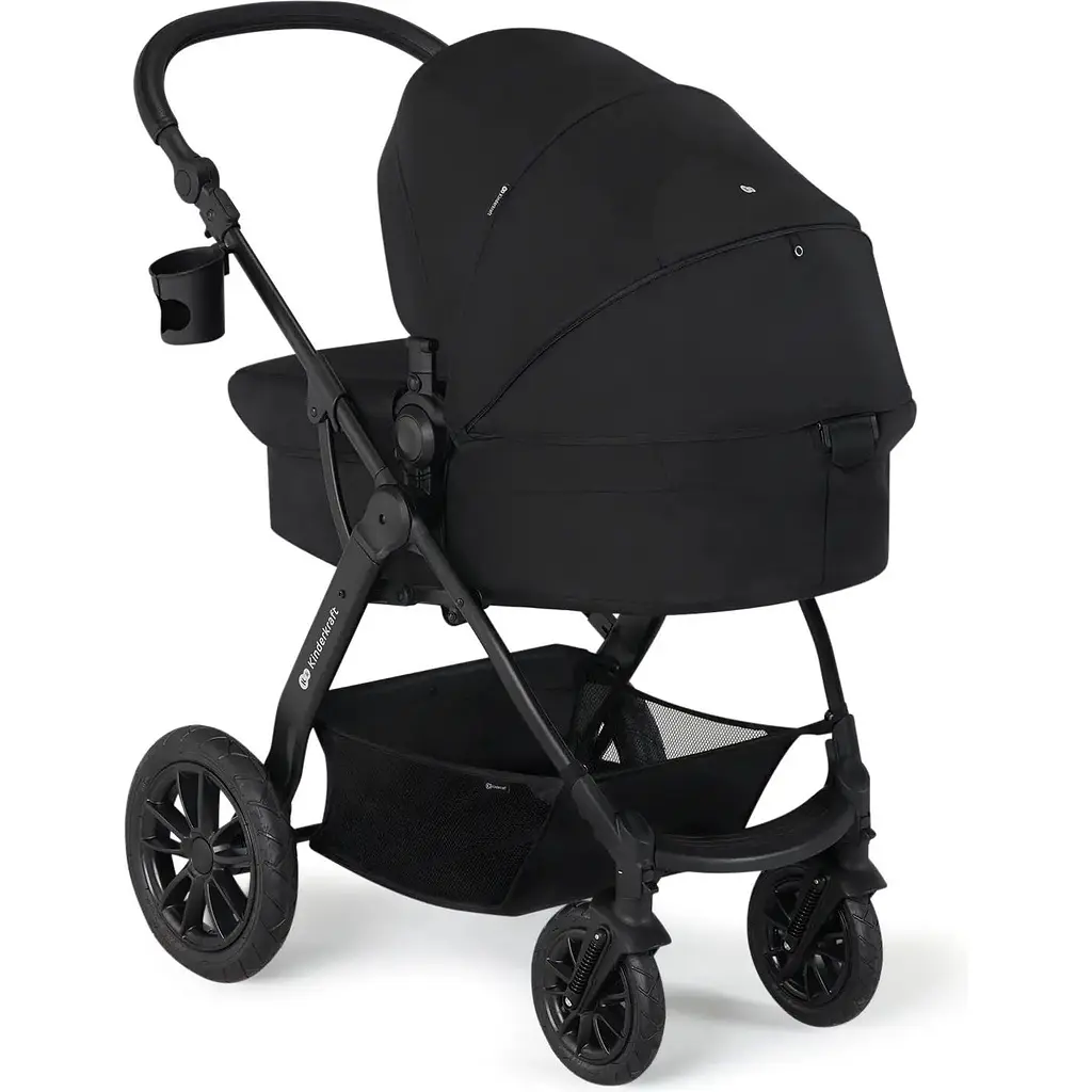 Универсальная коляска 3 в 1 Kinderkraft Xmoov CT черная (00-00305222) - фото 4