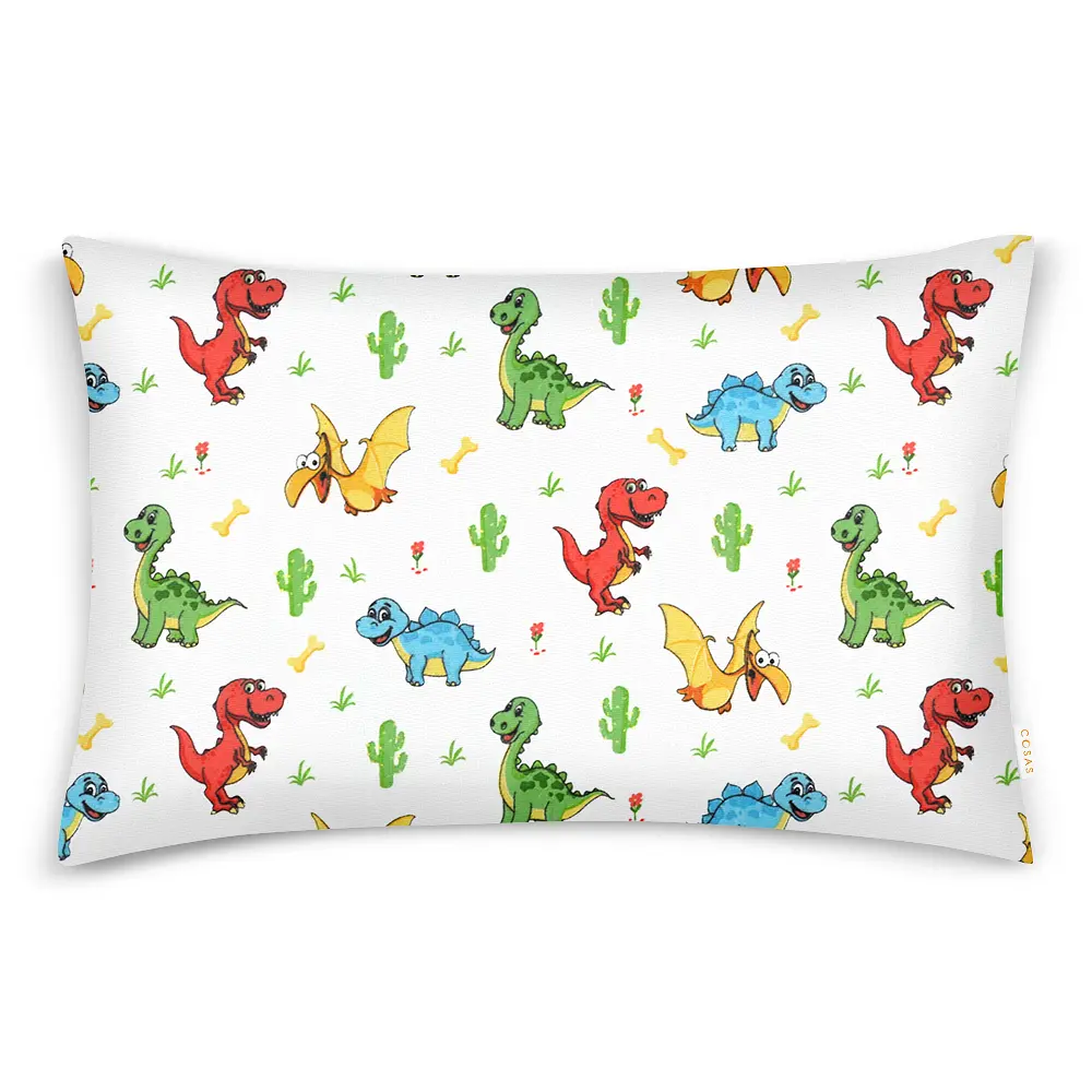 Дитяча постіль Cosas Colorful Dino без простирадла 110х140 см (DinoBabyColor_140_2) - фото 3