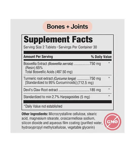 Босвелия Boswellia-Turmeric Complex 60 таблеток Pure Formulas vit0006463 - фото 2