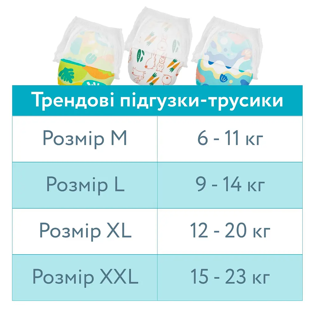 Підгузки-трусики Offspring Hugs Bunny XL (12-20 кг) 30 шт. (DP-OI-FAP-XL30P-HBN) - фото 9