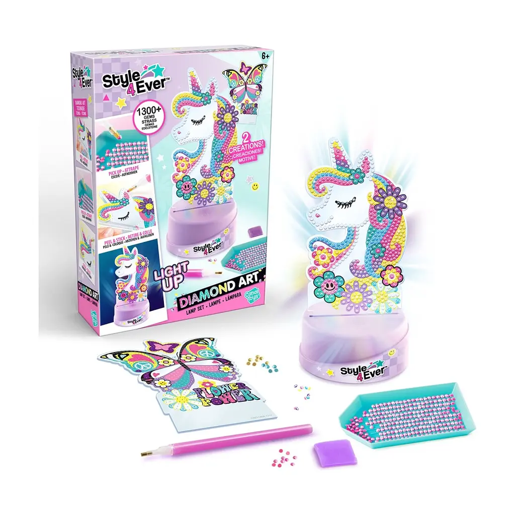 Набір для творчості Canal Toys Style 4 Ever Diamond Art Деко з підсвіткою (OFG299) - фото 4