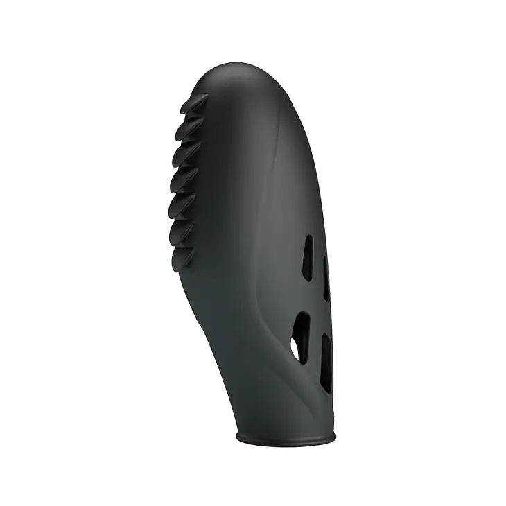 Насадка на палець - Pretty Love Gilo Finger Vibrator Black - фото 7