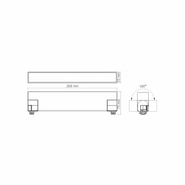 LED світильник трековий VIDEX TR05 15W 4100K 220V чорний - фото 6