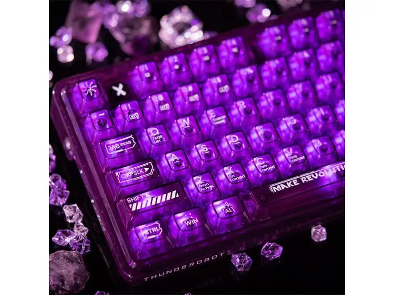 Клавіатура Thunderobot K75 TKL Violet Mist Moon Purple (6932066305550) - фото 2