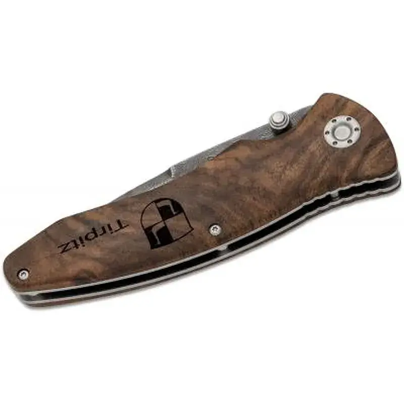 Ніж Boker Tirpitz-Damascus Wood (110192DAM) - фото 2