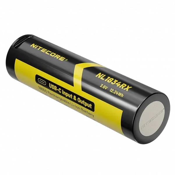 Акумулятор Nitecore 21700 + Power Bank NL2150RX 5000mAh 8А 3.6V Чорно-жовтий (2464849663) - фото 2