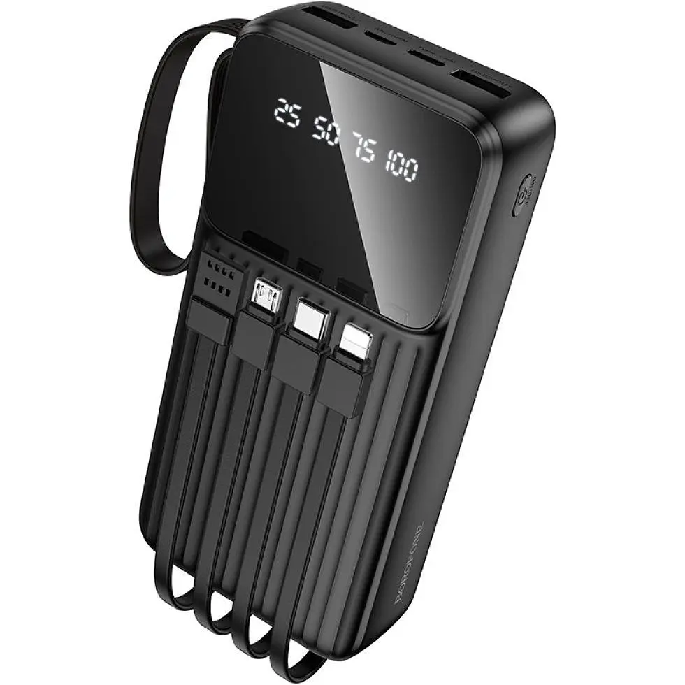 Зовнішній акумулятор Borofone BJ76A 20000mAh 10W Black [161207] - фото 3