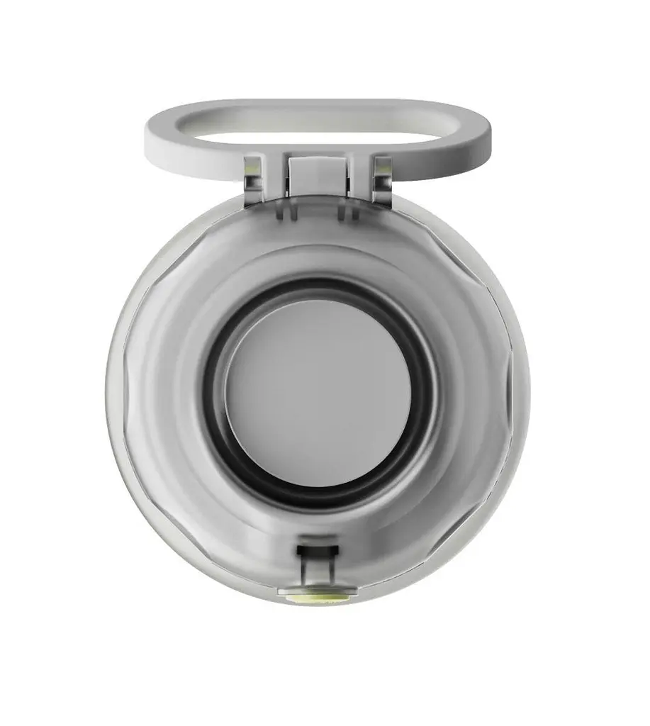 Спортивна пляшка Xiaomi Mijia Sports Water Bottle 1 л, біла, ударостійка з фільтром - фото 4