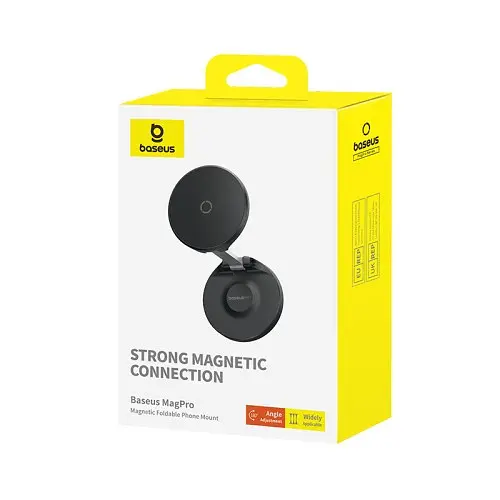 Автотримач Baseus MagPro Magnetic Foldable Phone Mount чорний B10564101121-00 - фото 2