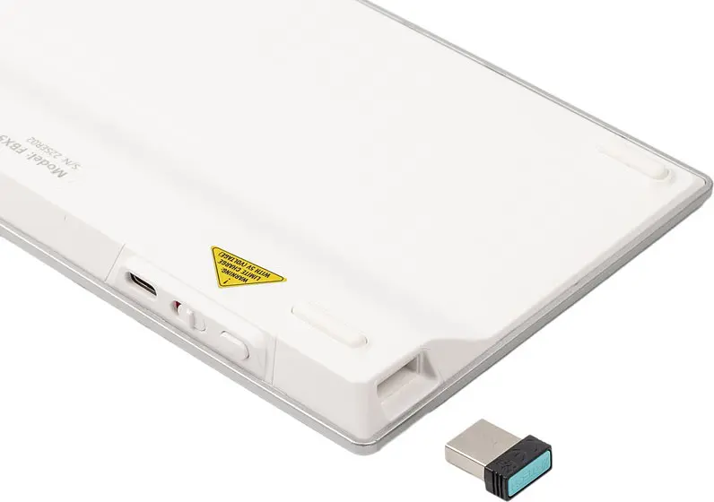 Клавиатура A4Tech Fstyler FBX51C White [102742] - фото 2