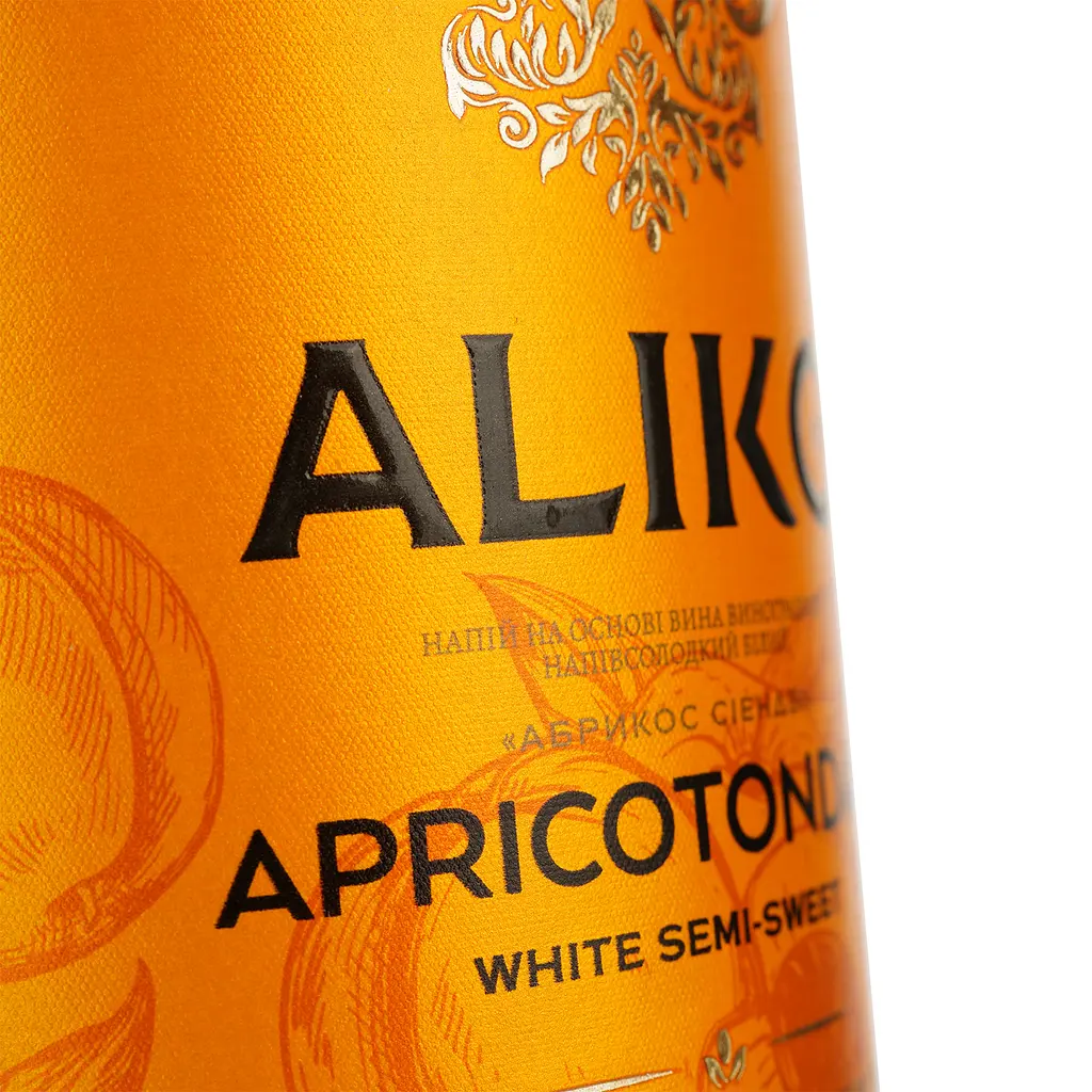 Напій винний Aliko Apricotondali зі смаком абрикоса 0.75 л - фото 3