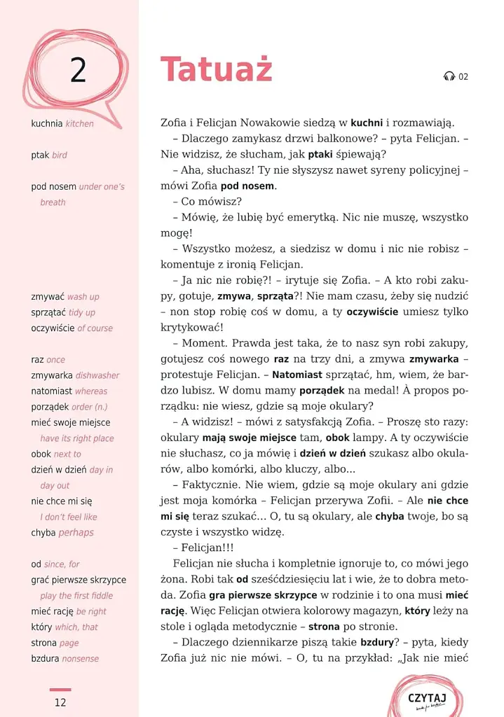 Polski, krok po kroku 2. Czytaj - фото 3