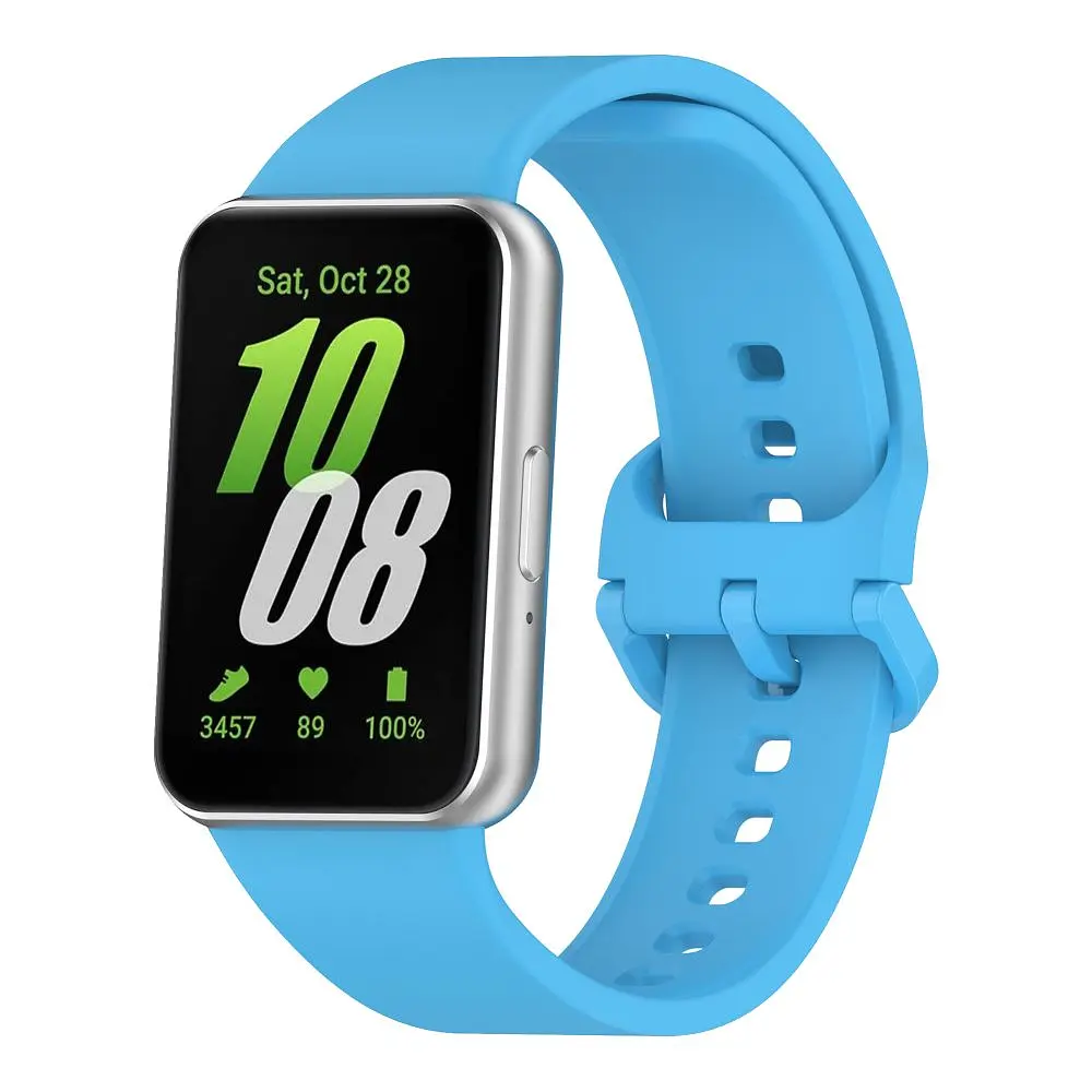 Ремінець Universal Silicone Samsung Galaxy Fit 3 Original Blue (35302_3345770)