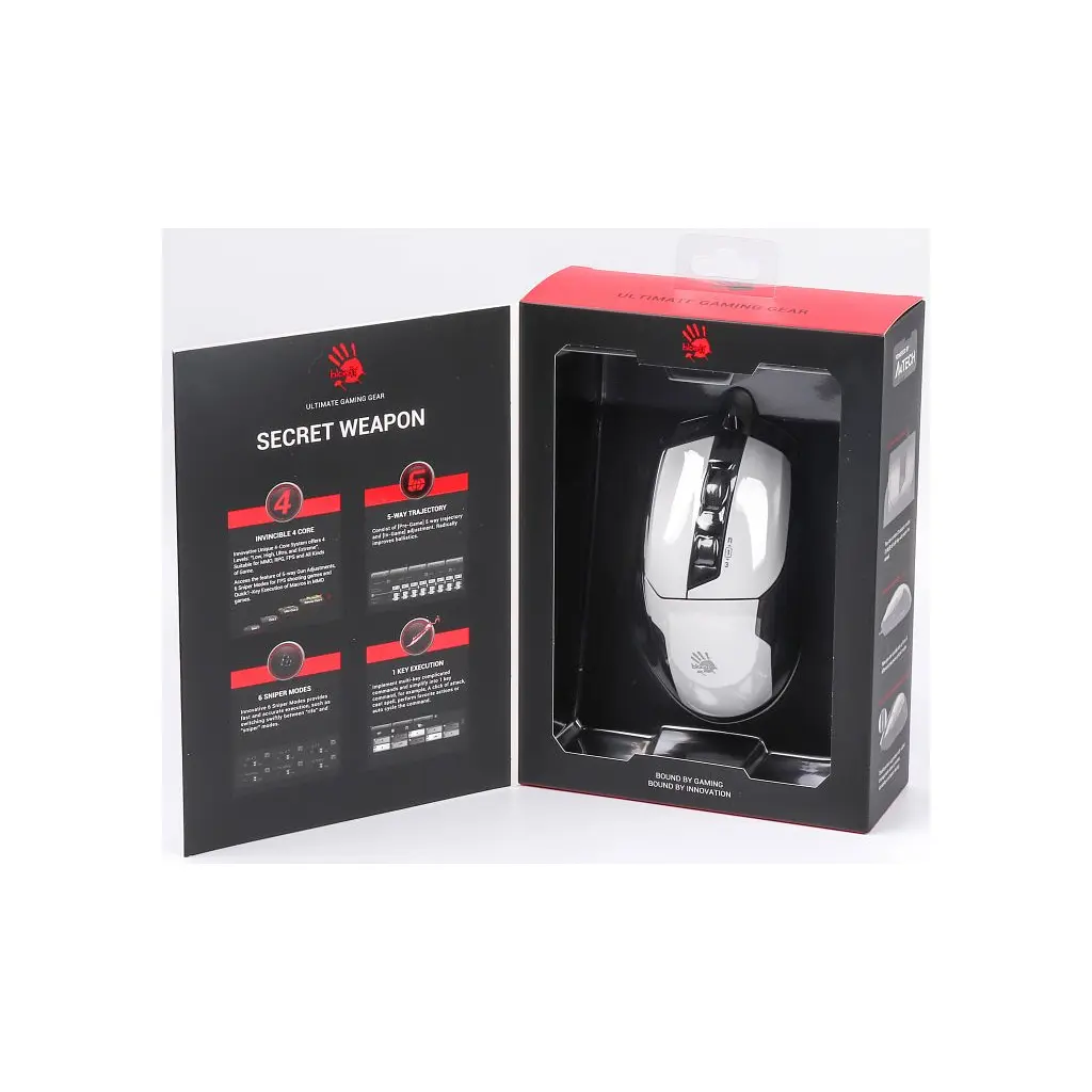 Мишка A4Tech Bloody W70 Max Panda White (4711421955836) - фото 9