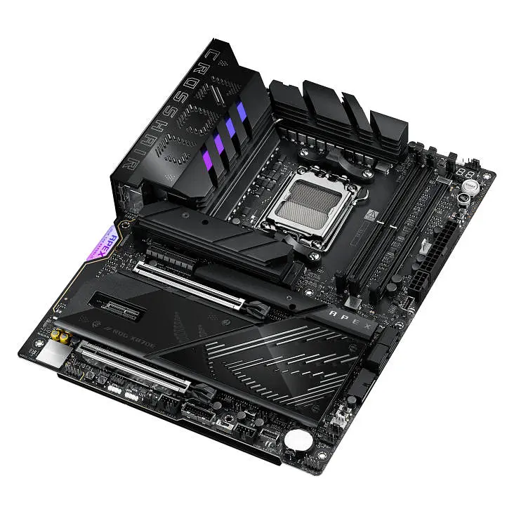 Материнская плата Asus ROG CROSSHAIR X870E APEX sAM5 X870E 4xDDR5 M.2 USB Type-C WiFi BT ATX - фото 4