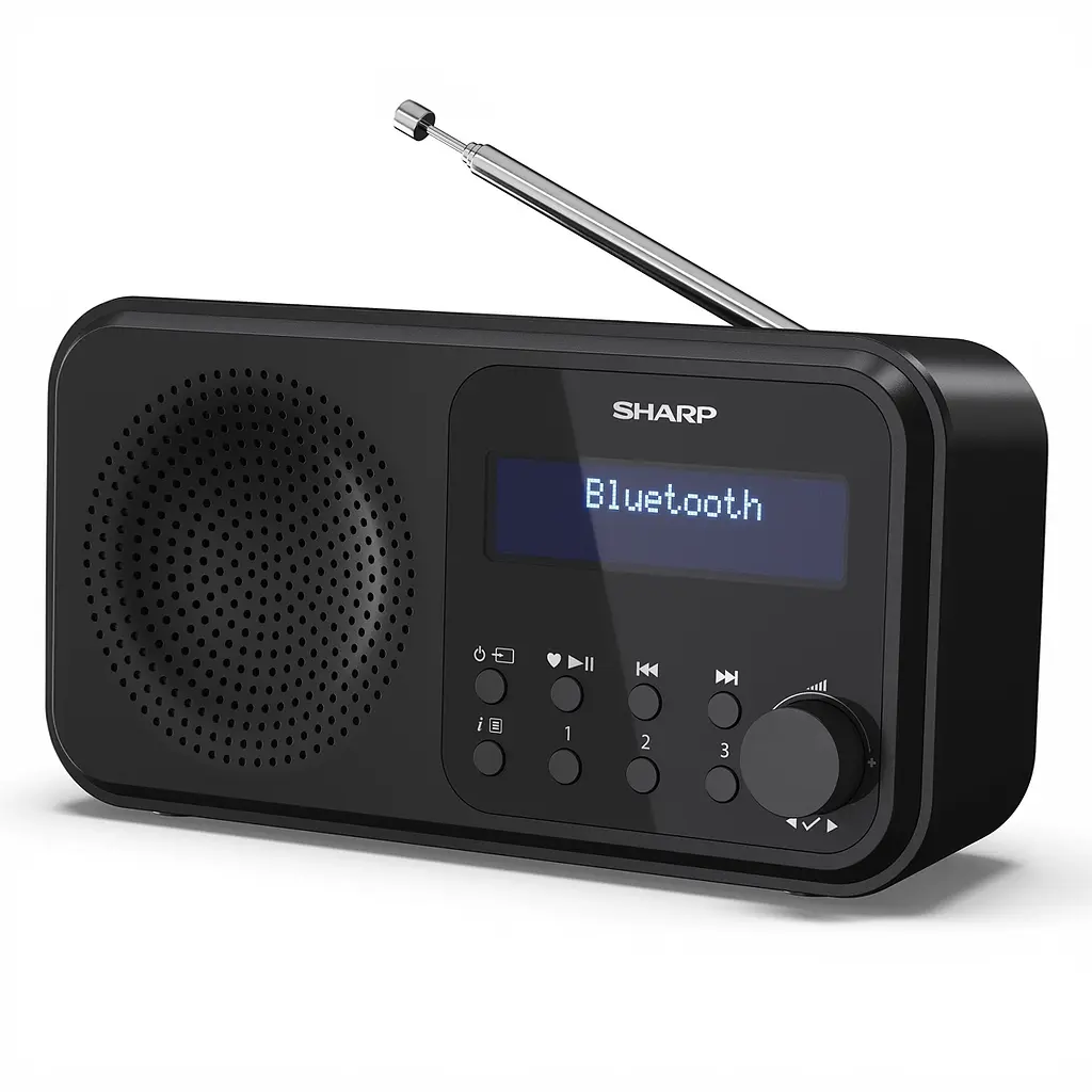 Радіоприймач Sharp DR-P420 Black