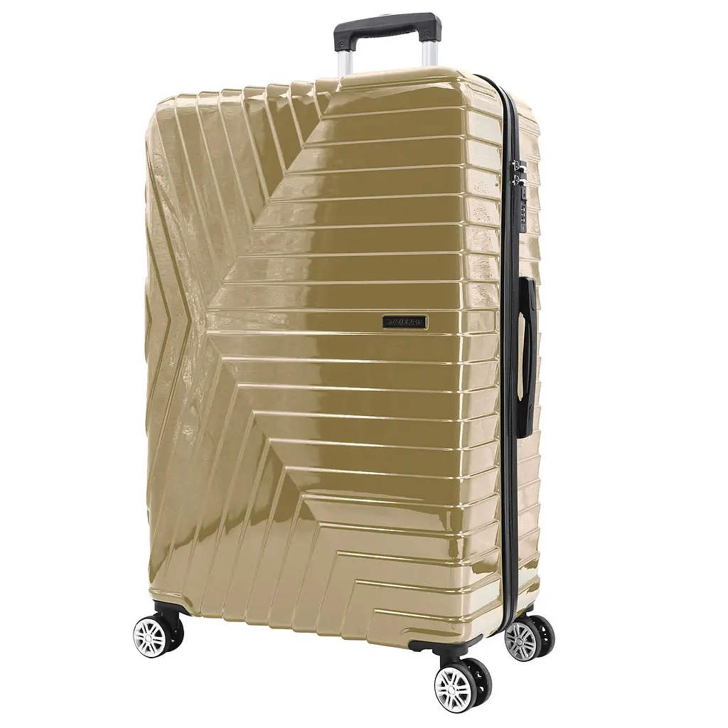 Валіза велика Semi Line 28 дюймів (L) Polycarbonate/ABS-Plastic Gold (T5763-3)