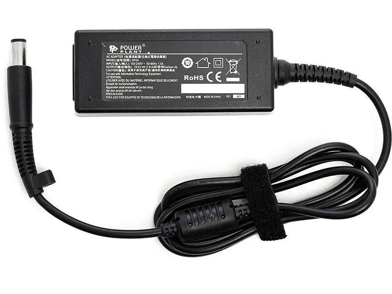 Блок живлення для ноутбуків PowerPlant HP 220V, 19.5V 45W 2.31A (7.4*5.0) (HP45G7450)