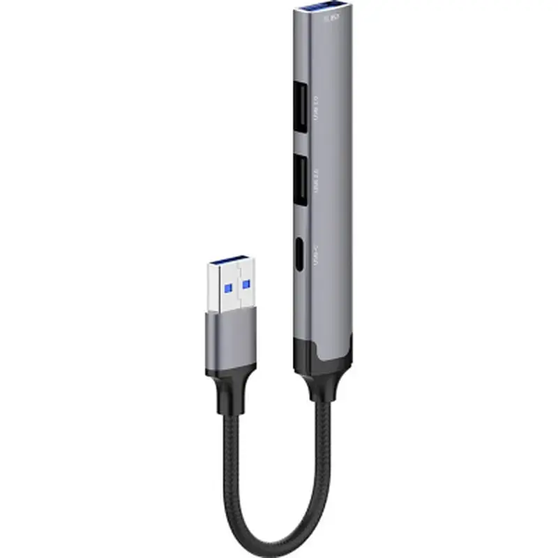 Концентратор ColorWay USB-A 4-в-1 USB2.0х3/USB3.0 (CW-HUB05) - фото 6