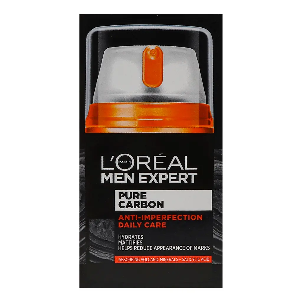 Крем для обличчя L'Oreal Paris Men Expert Pure Power Anti-Imperfection Moisturiser Зволожуючий 50 мл - фото 3