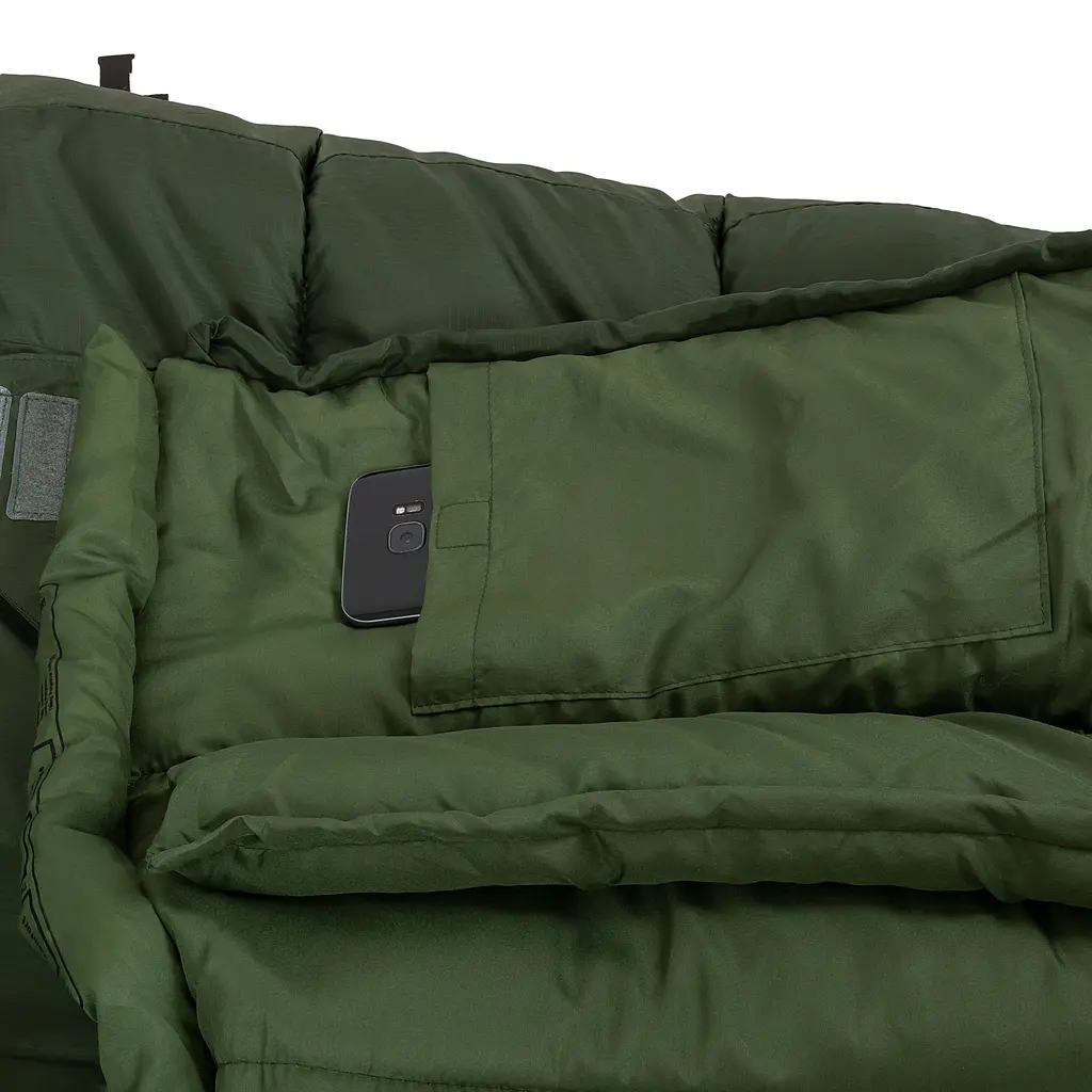 Спальний мішок Highlander Phoenix Flame 400/-9°C Olive Green Left (SB244-OG) - фото 8