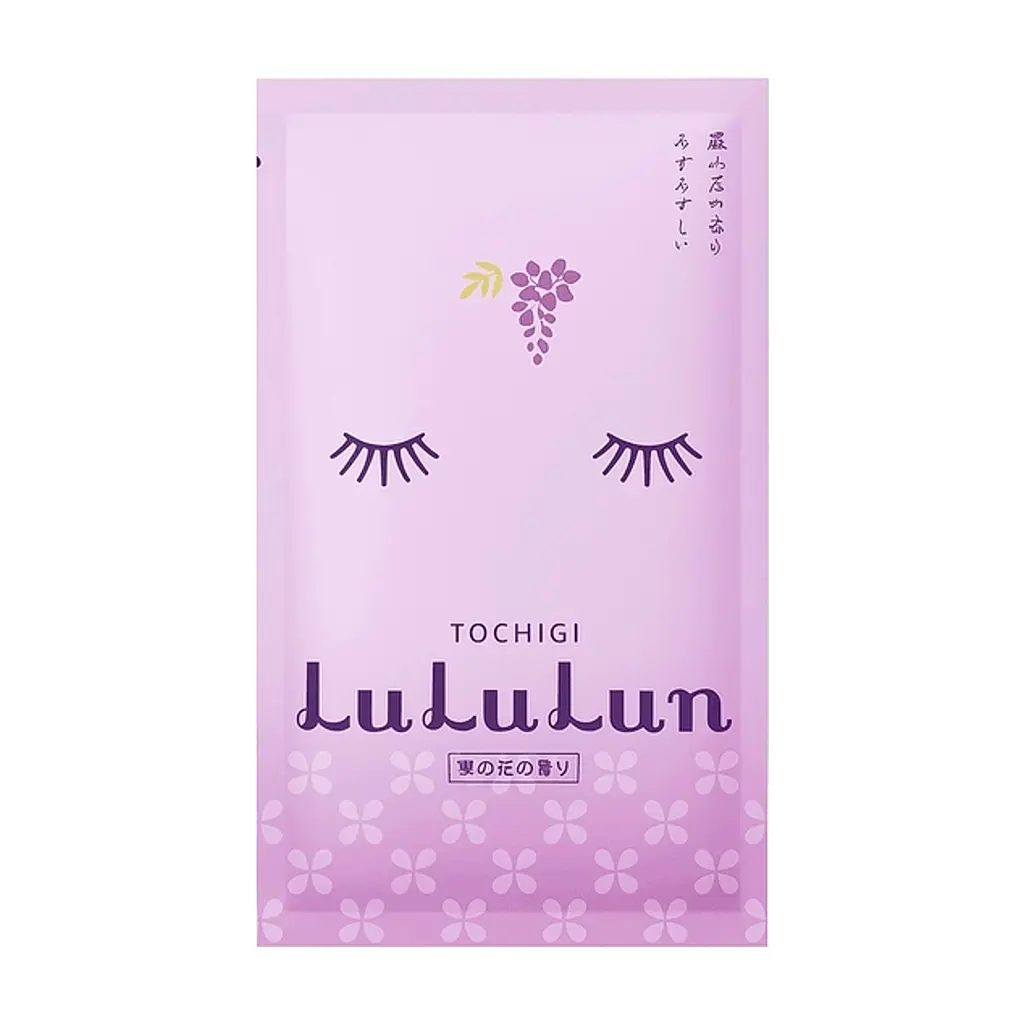 Маска для обличчя Lululun Face Mask Wisteria Flower Зволожуюча З екстрактом гліцинії 1 шт (4582305066432)