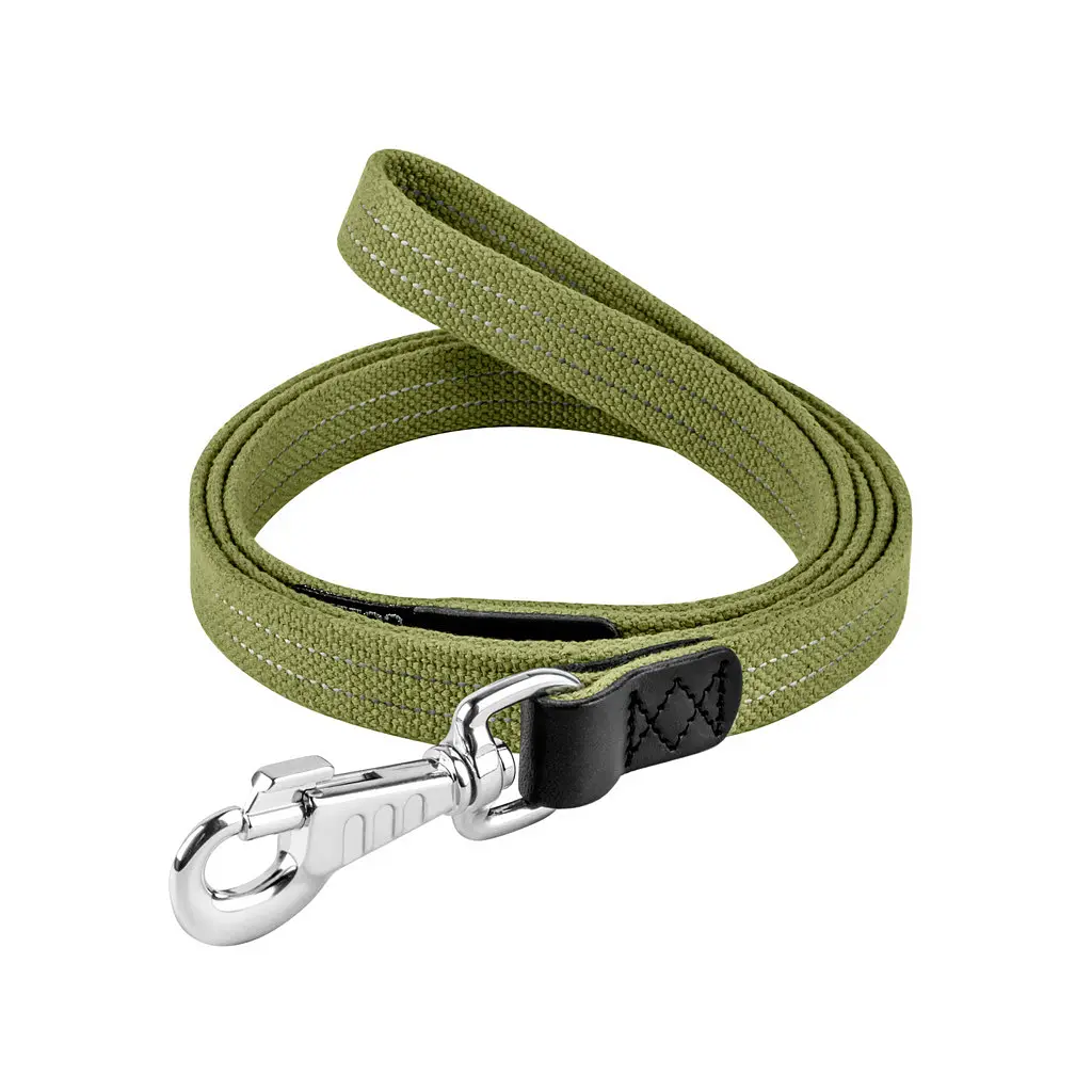 Повідець для собак Collar Брезент х/б тасьма Ш 20 мм Д 200 см (0497)