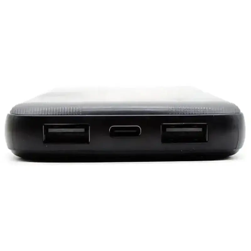 Батарея універсальна AWEI 10000mAh P20K, 12W, Black (6954284009744) - фото 3