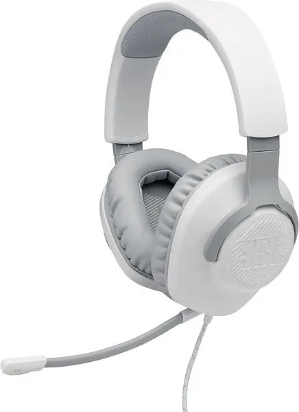 Наушники JBL QUANTUM 100 White (JBLQUANTUM100WHT) - фото 2
