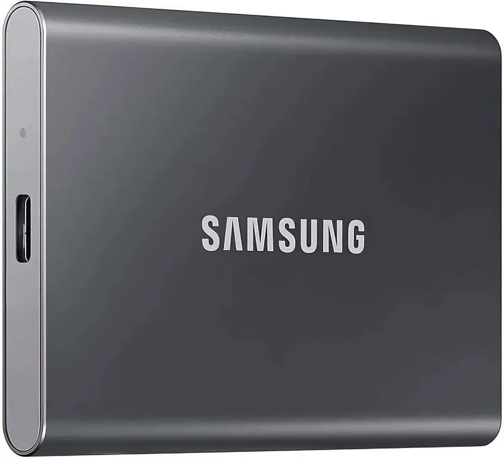 SSD накопичувач Samsung T7 1 TB Titan Gray (MU-PC1T0T/WW) - фото 2