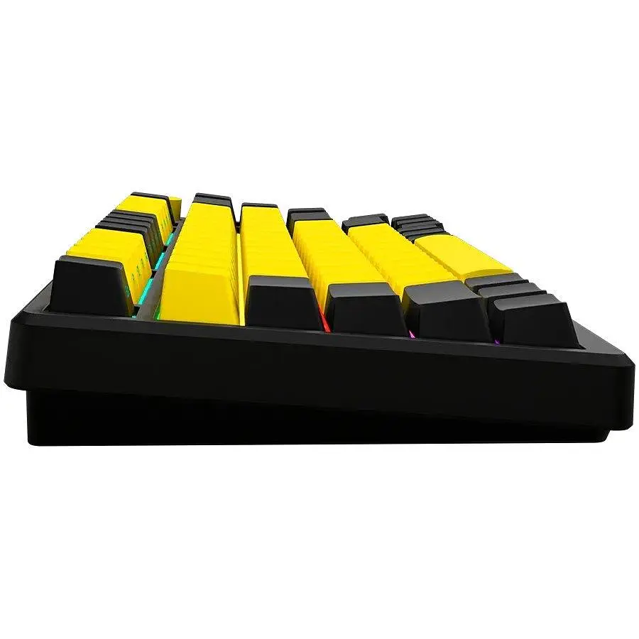 Клавіатура Lorgar KBP7075W Wireless Pro 75% Exploded Black Yellow EN/UA (LRG-KBP7075W-YL-US) - фото 4