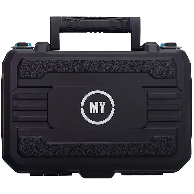 Лазерный уровень My Tools 3D-Mark 1H/2V/360-50 красный с адаптером и кейсом (144-3R-360-T) - фото 8