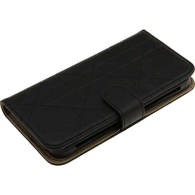 Чехол-книжка Toto Book Silicone Slide Universal Cover 5.6" (№3) Black - фото 3