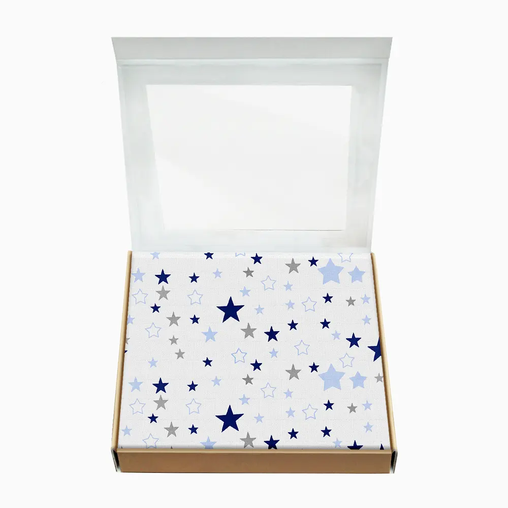 Пелюшка муслінова 80x100 Stars COSAS (4822052263488) - фото 2
