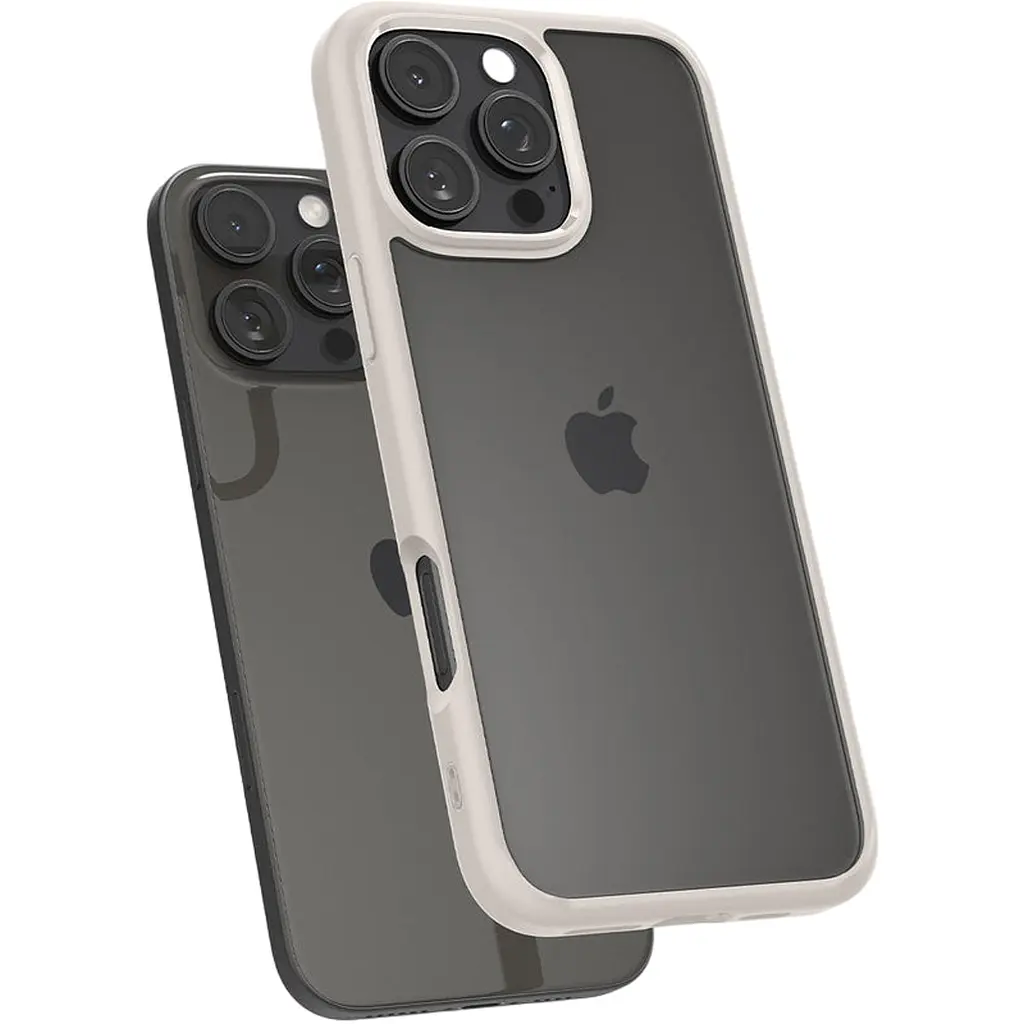 Чохол Spigen Ultra Hybrid для Apple iPhone 16 Pro Natural Titanium (ACS08127) [117932] - фото 5
