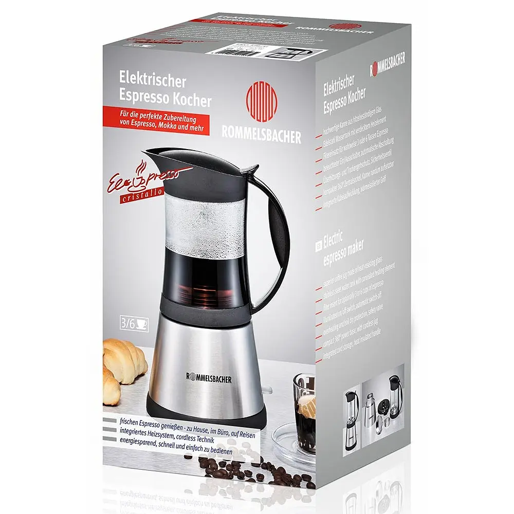 Кофеварка эспрессо Rommelsbacher EKO 376/G - фото 6