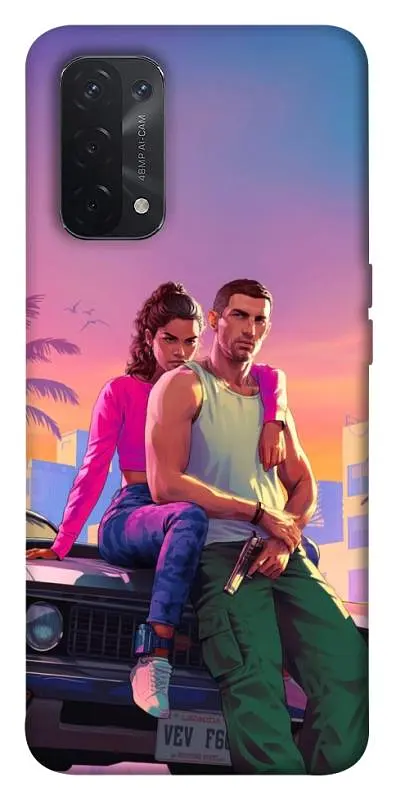 TPU чохол Demsky GTA VI Heroes для Oppo A54 4G